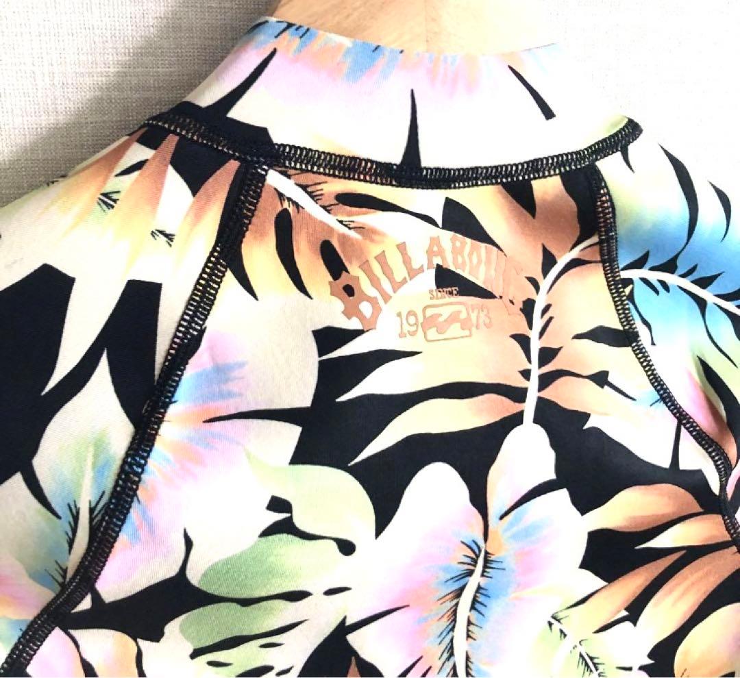 新品BILLABONG レディース 長袖タッパー フロントジップ ウェットスーツ