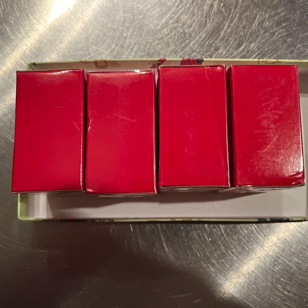 顔料　日華朱　赤口　未開封　四個セット