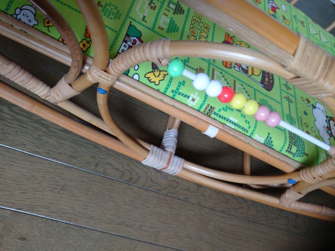 昭和レトロ家具　レトロポップなゆりかご