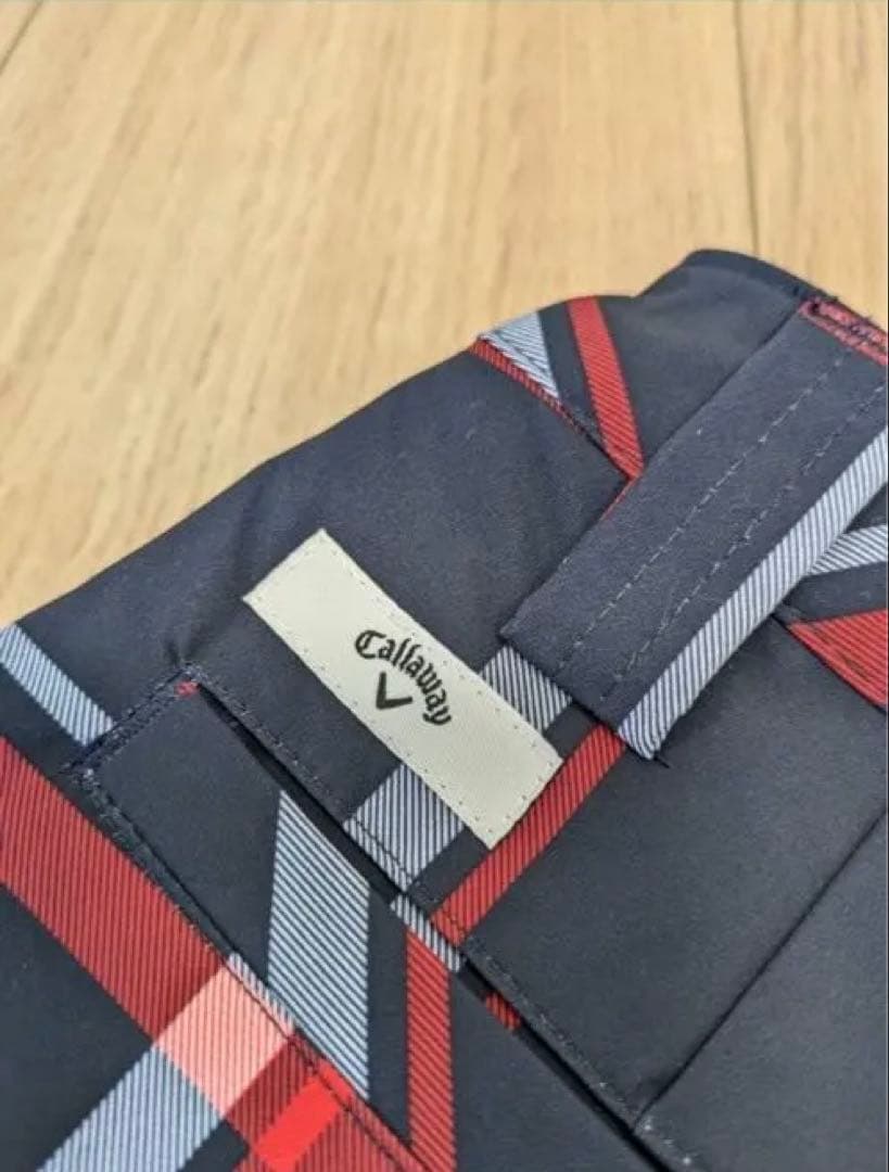 【新品・タグ付き】Callaway XSERIES 撥水 スカート　チェック M