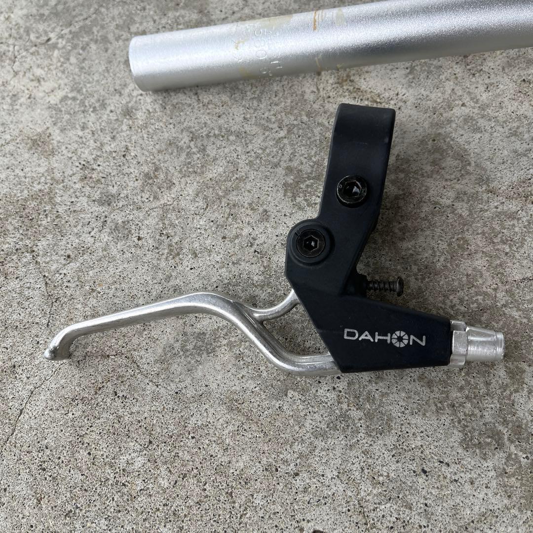 DAHON ダホン 純正品◾️ハンドルポスト ハンドル ブレーキレバー セット