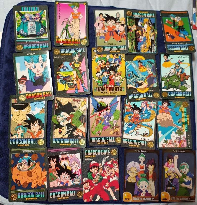 ゆ*屋様 124枚　ブルマ　ドラゴンボール　カード　ビジュアルアドベンチャー　な