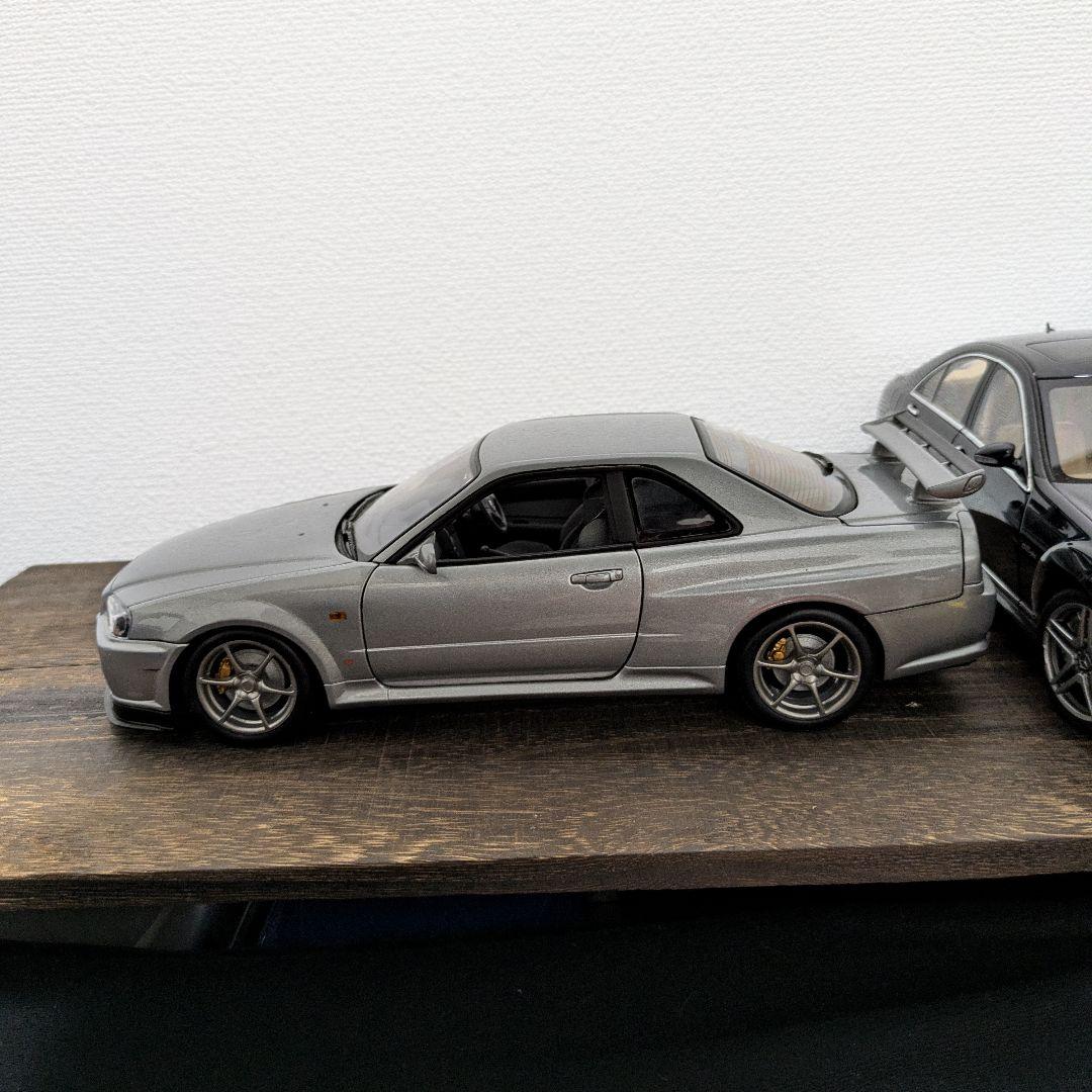 スカイライン GT-R 1/18　R34 skyline AUTOart