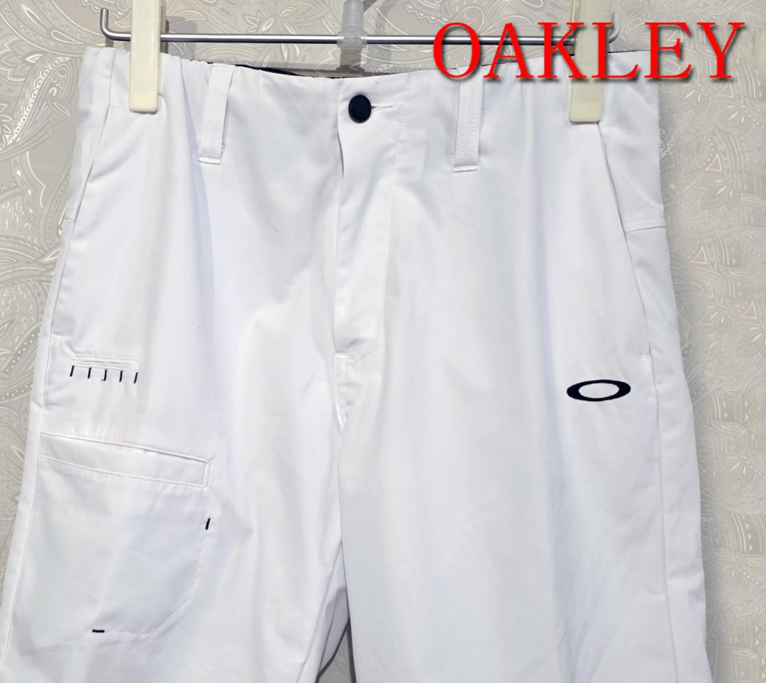 OAKLEY ゴルフパンツ ホワイト M/L