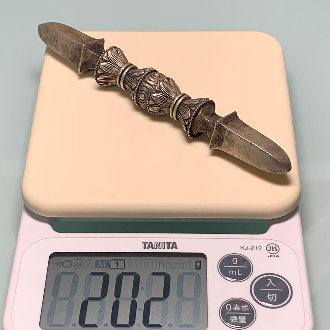 縁起物　旧蔵　チベット藏伝仏教 金剛杵　悟り　パワー　時代物アンティーク