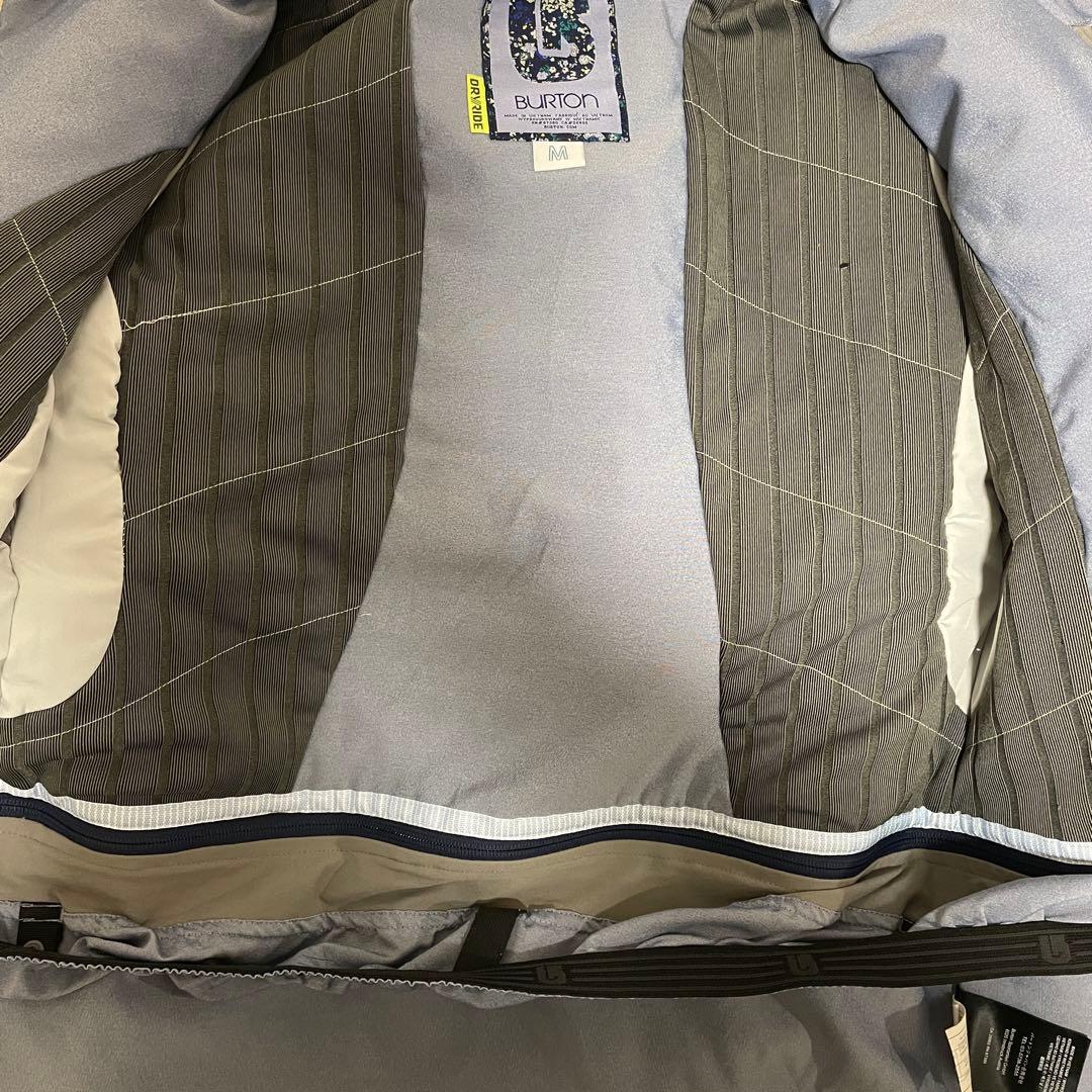 Burtonバートンスキーウェアスノーボードジャケットパーカーフード紺ネイビー白