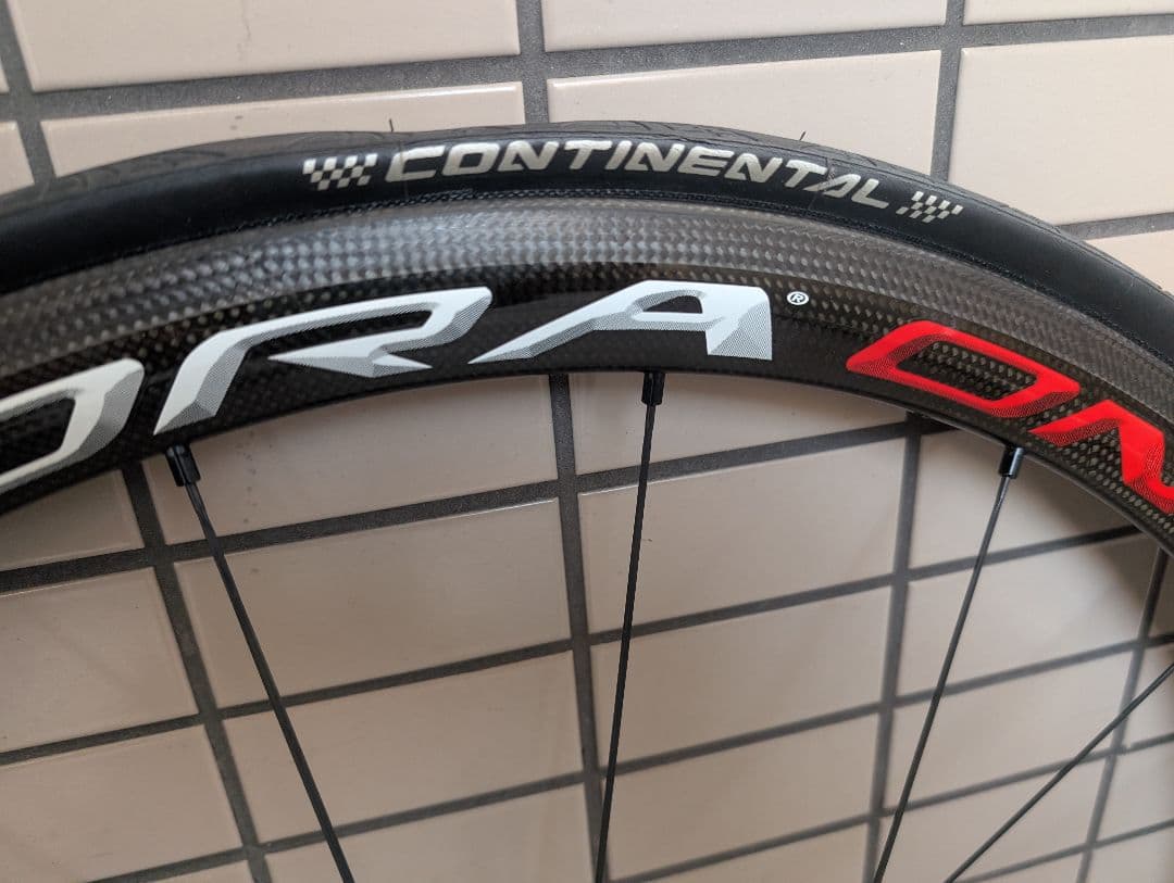 【美品】CAMPAGNOLO BORA ONE 35 クリンチャー バッグ付