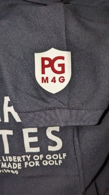 パーリーゲイツ　半袖ポロシャツ　ネイビー　サイズ4