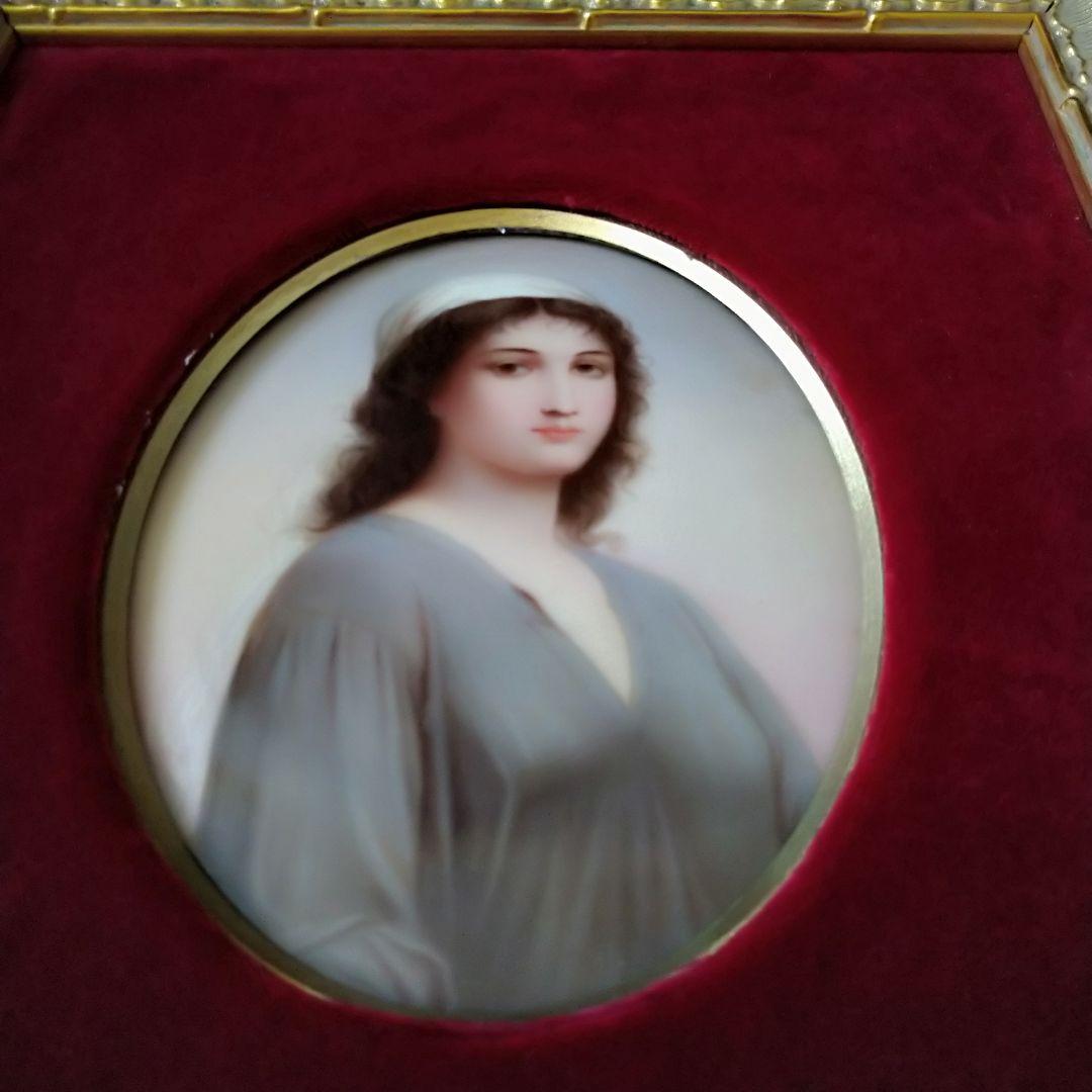 ✤フッチェンロイター✤『ルース』額装陶板画✤