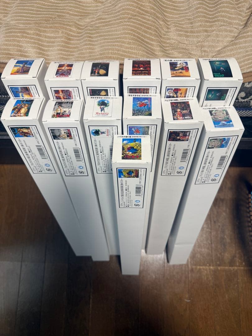 【未開封品】ジブリ公式ポスター　13個セット