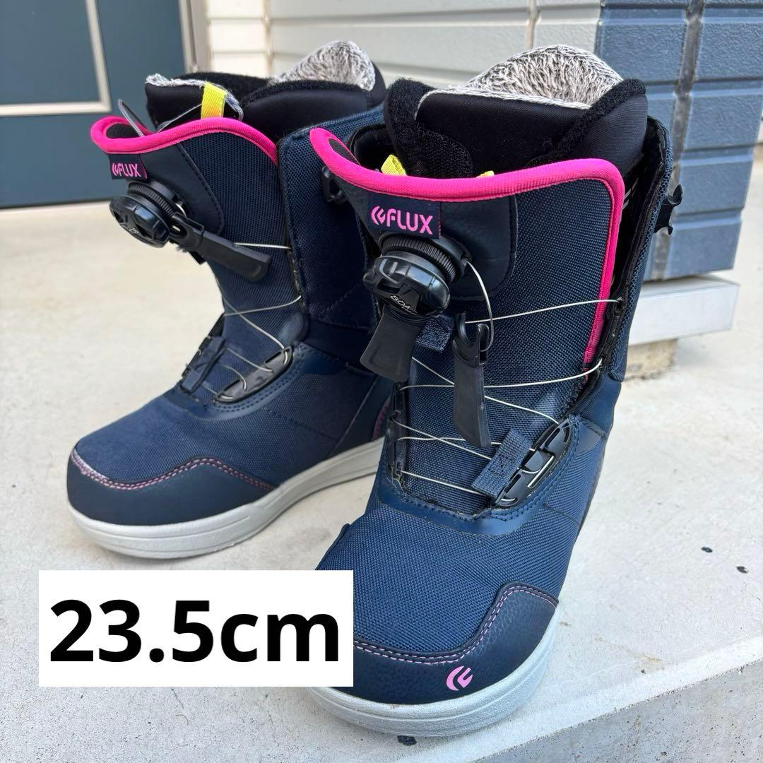 FLUX フラックス スノーボードブーツ レディース メンズ ネイビー/ピンク