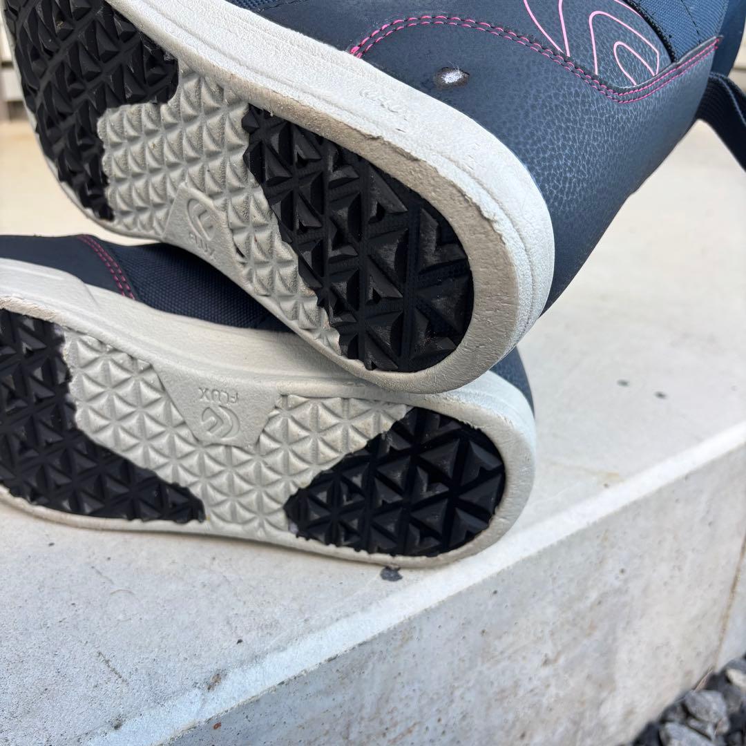 FLUX フラックス スノーボードブーツ レディース メンズ ネイビー/ピンク