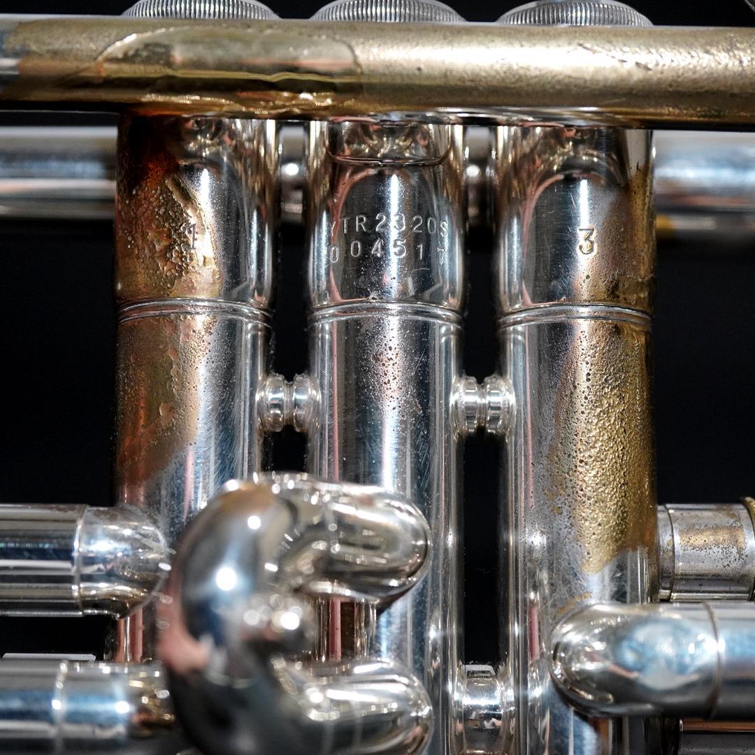 【シルバーメッキ】YAMAHAトランペットYTR2320S／マウスピース／ケース