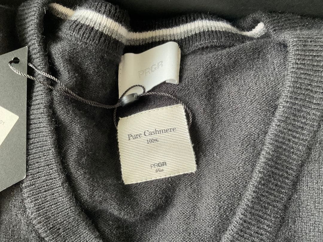 PRGR カシミア100%ニットセーター
