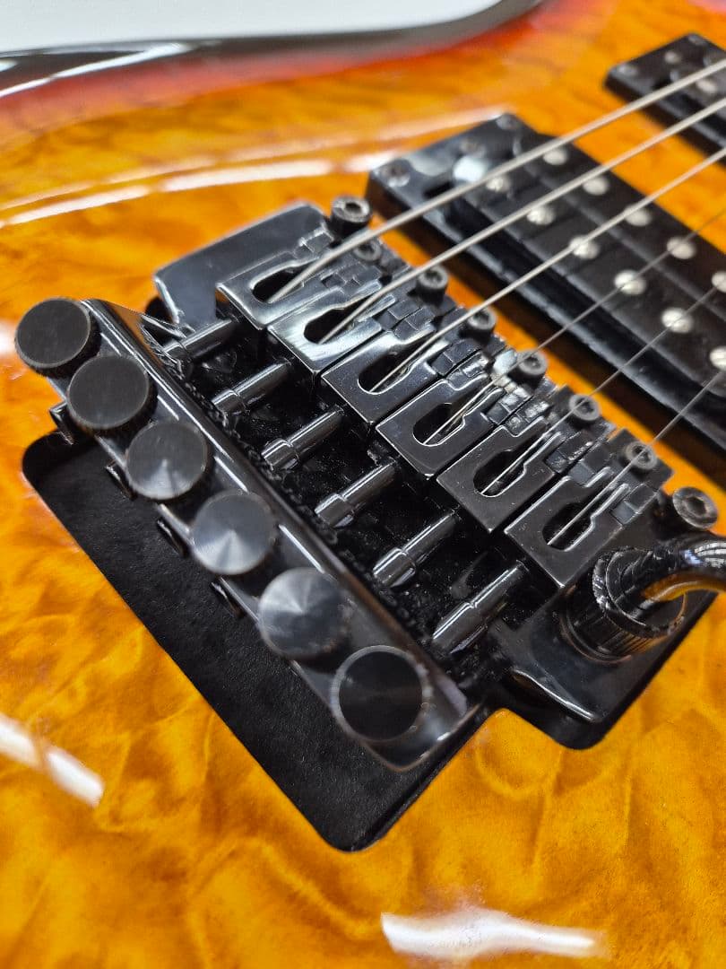 BST-480 3TS (Bacchus)限定生産 　エレキギターフロイドローズ