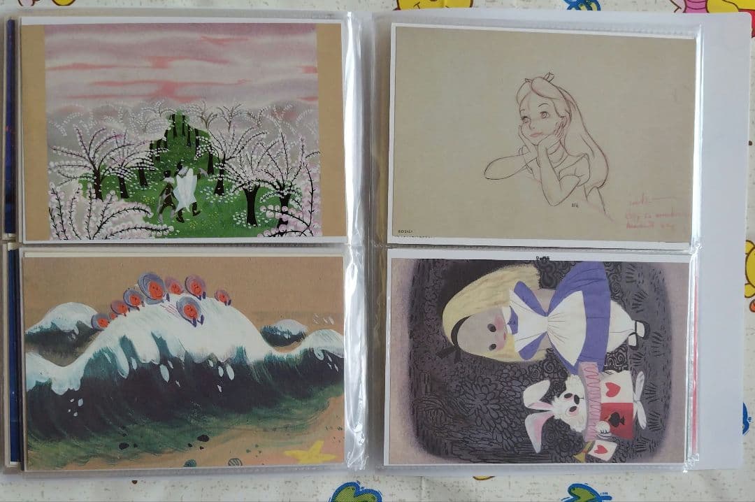 ディズニーポストカードまとめ売り　 （ファイル①）