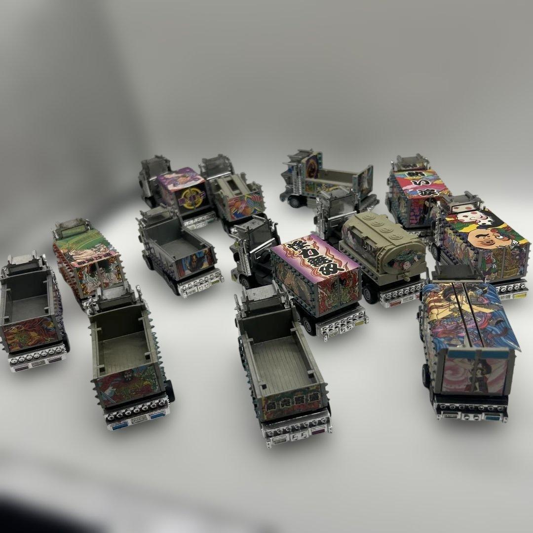 レトロ デコトラ チョロQ 13台セット
