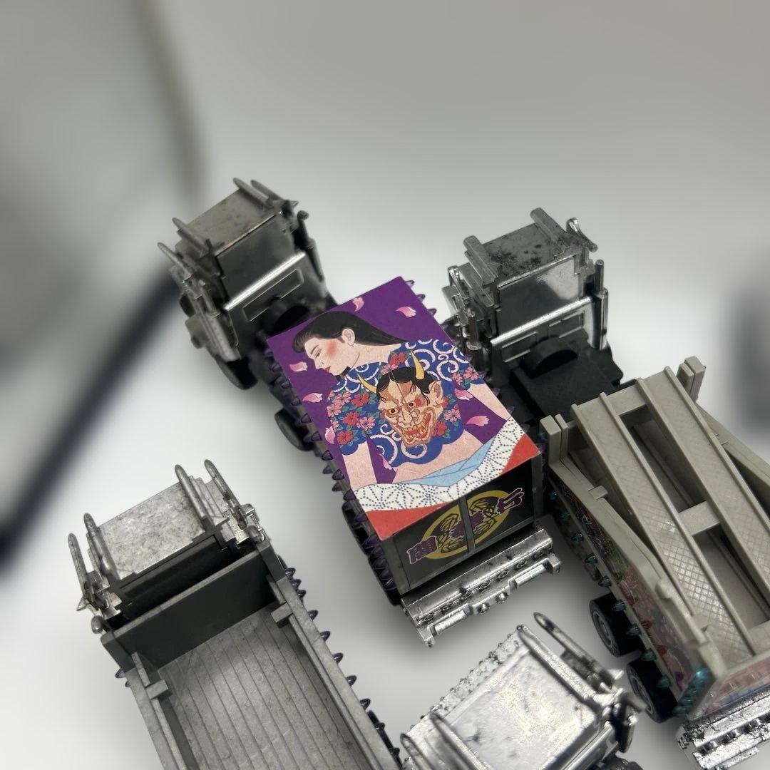 レトロ デコトラ チョロQ 13台セット