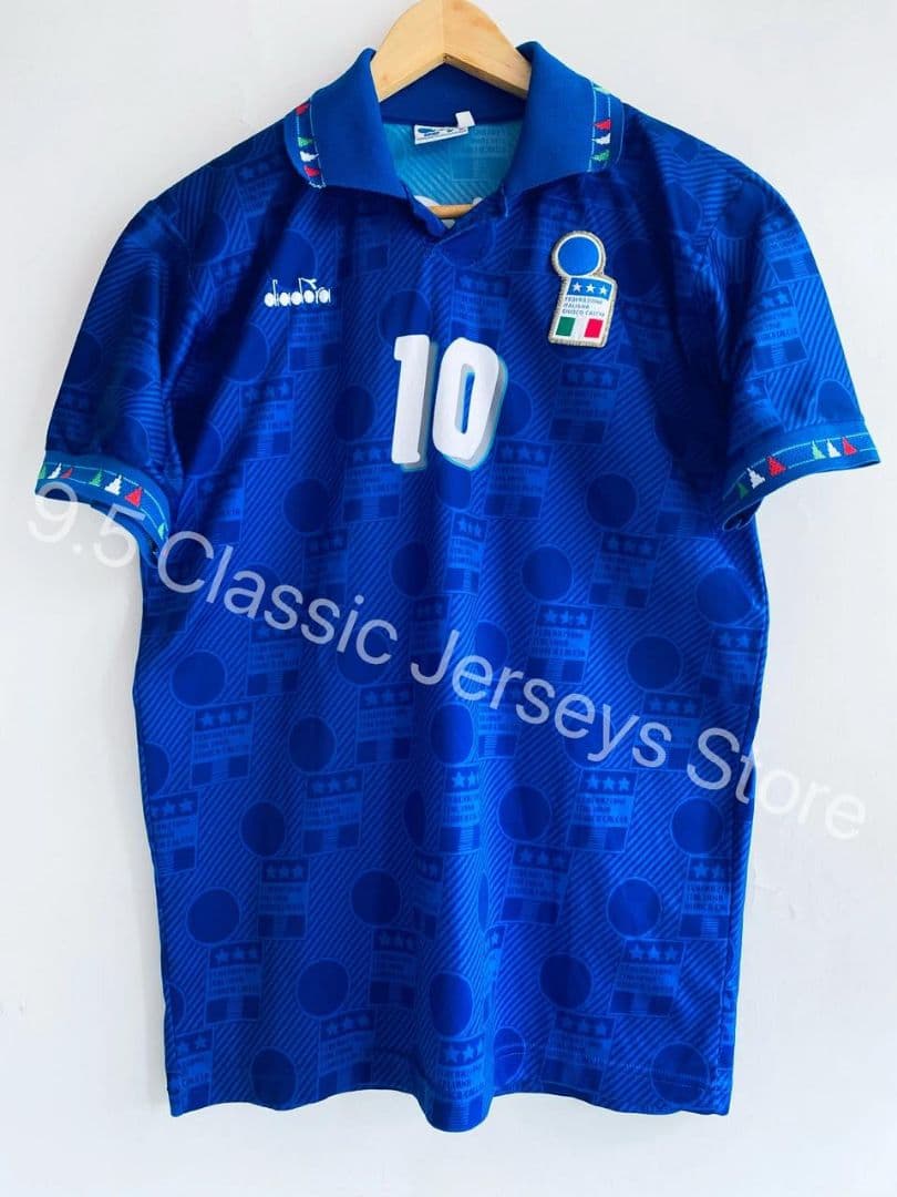 イタリア代表 1994 ホーム ユニフォーム #10 R.BAGGIO