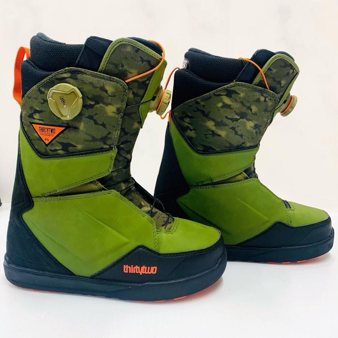 【美品】THIRTYTWO LASHED DOUBLE BOA スノボ ブーツ
