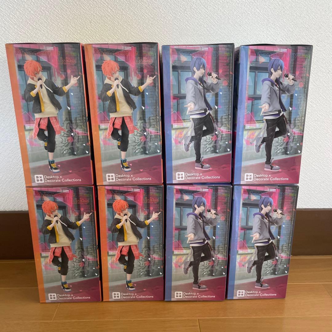 プロジェクトセカイ　東雲彰人×4 青柳冬弥×4 フィギュア8体セット