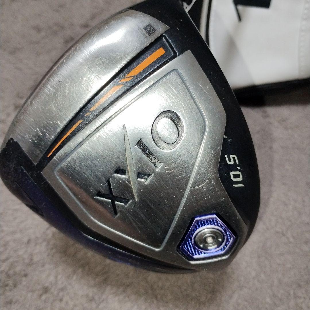 送料込み　ゼクシオ10 ドライバー 10.5度 Flex R ヘッドカバー付き