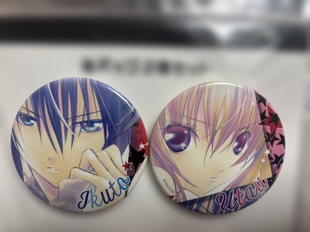 【ラスト】しゅごキャラ！　イクト　歌唄　 缶バッジセット