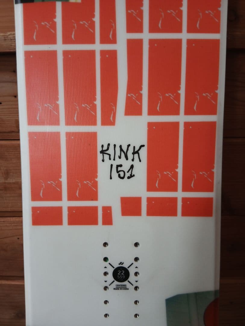 RIDE KINK 151 新品コンディション　ストリート