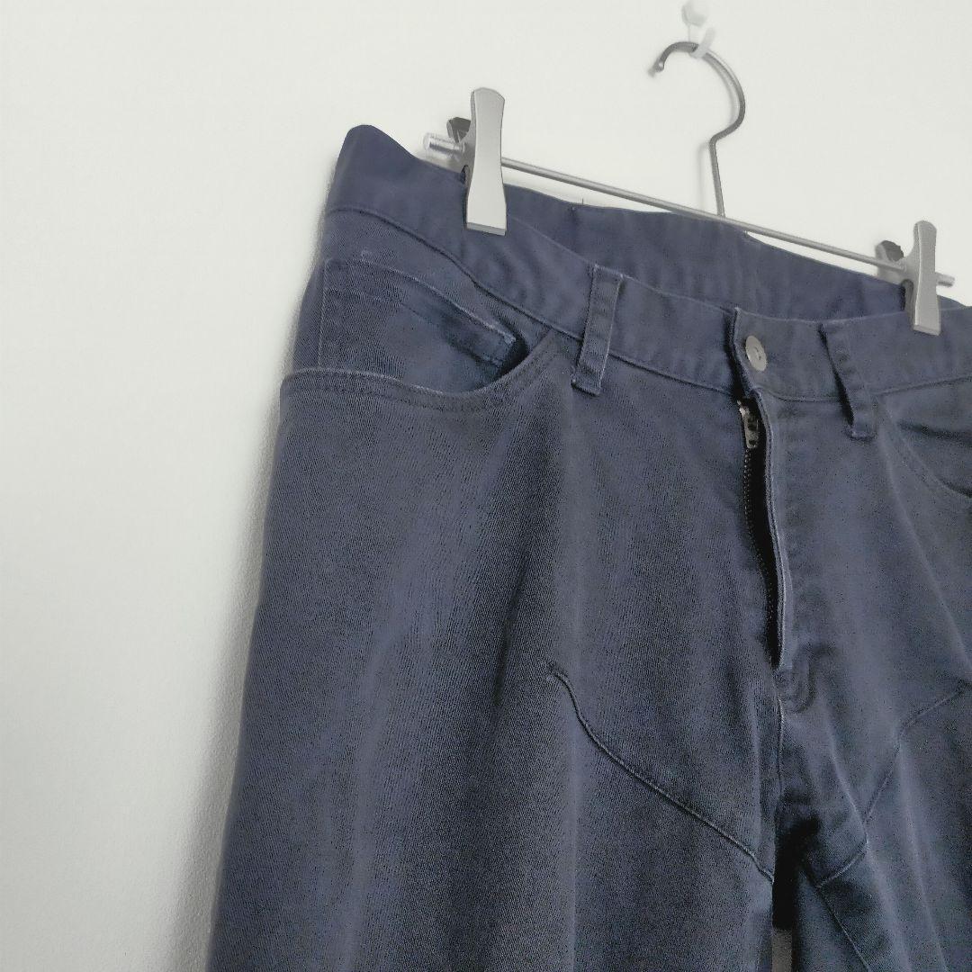 リンプロジェクト メンズ パンツ 黒 S 立体裁断 サイクリング 裾止め 自転車