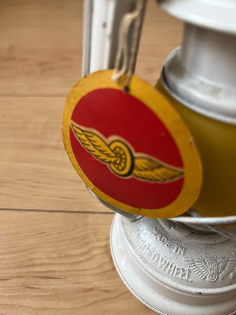 未使用品　WINGED WHEEL No.350 ランタン　アウトドア　ホワイト