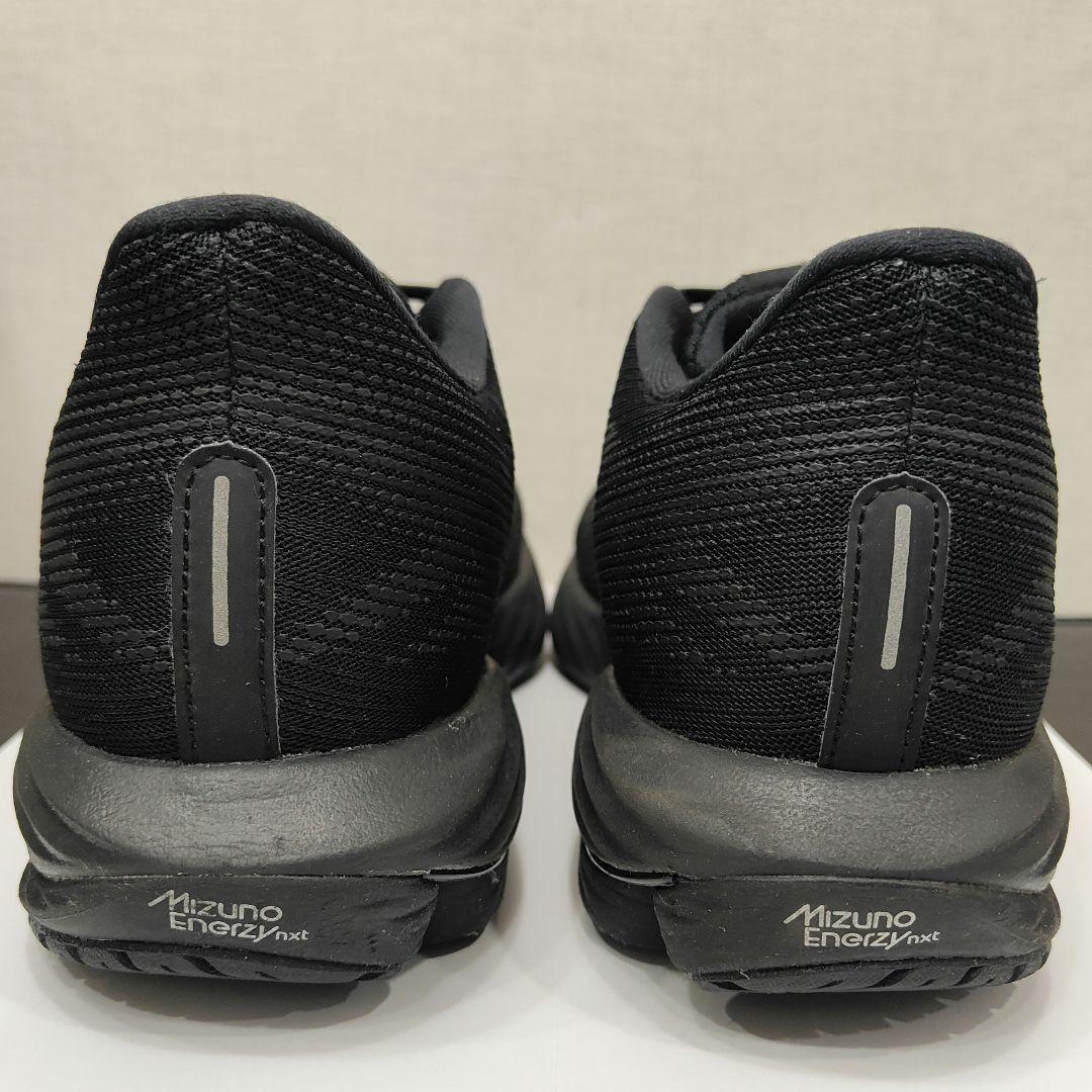 ミズノ　Mizuno　ウエーブライダー 28　ブラック　✕　コムデギャルソン