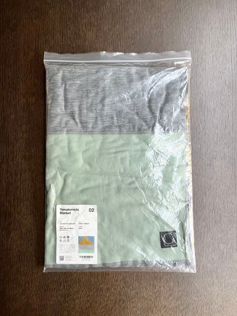 山と道　ブランケット　yamatomichi blanket 希少