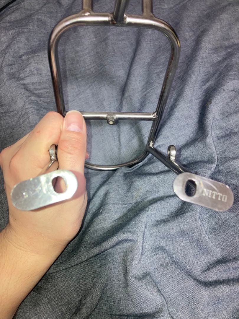 日東　M12 フロントキャリア　ステンレス仕様