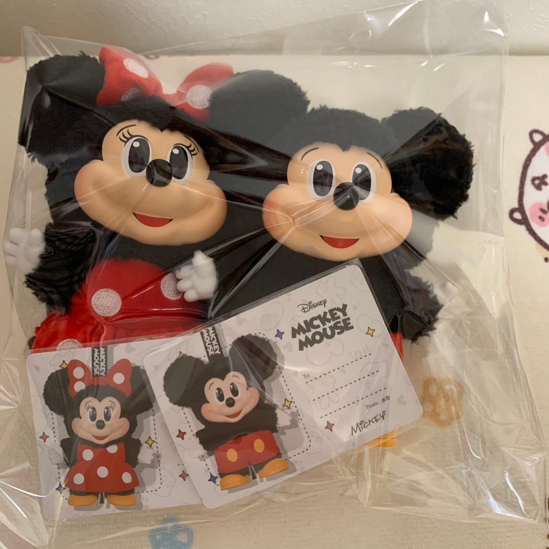 ポップマート　ミッキー & ミニー ぬいぐるみセット
