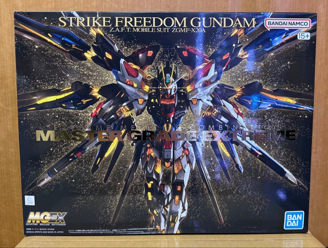 MGEX 1/100 ストライクフリーダムガンダム、メカニカルクリアセット