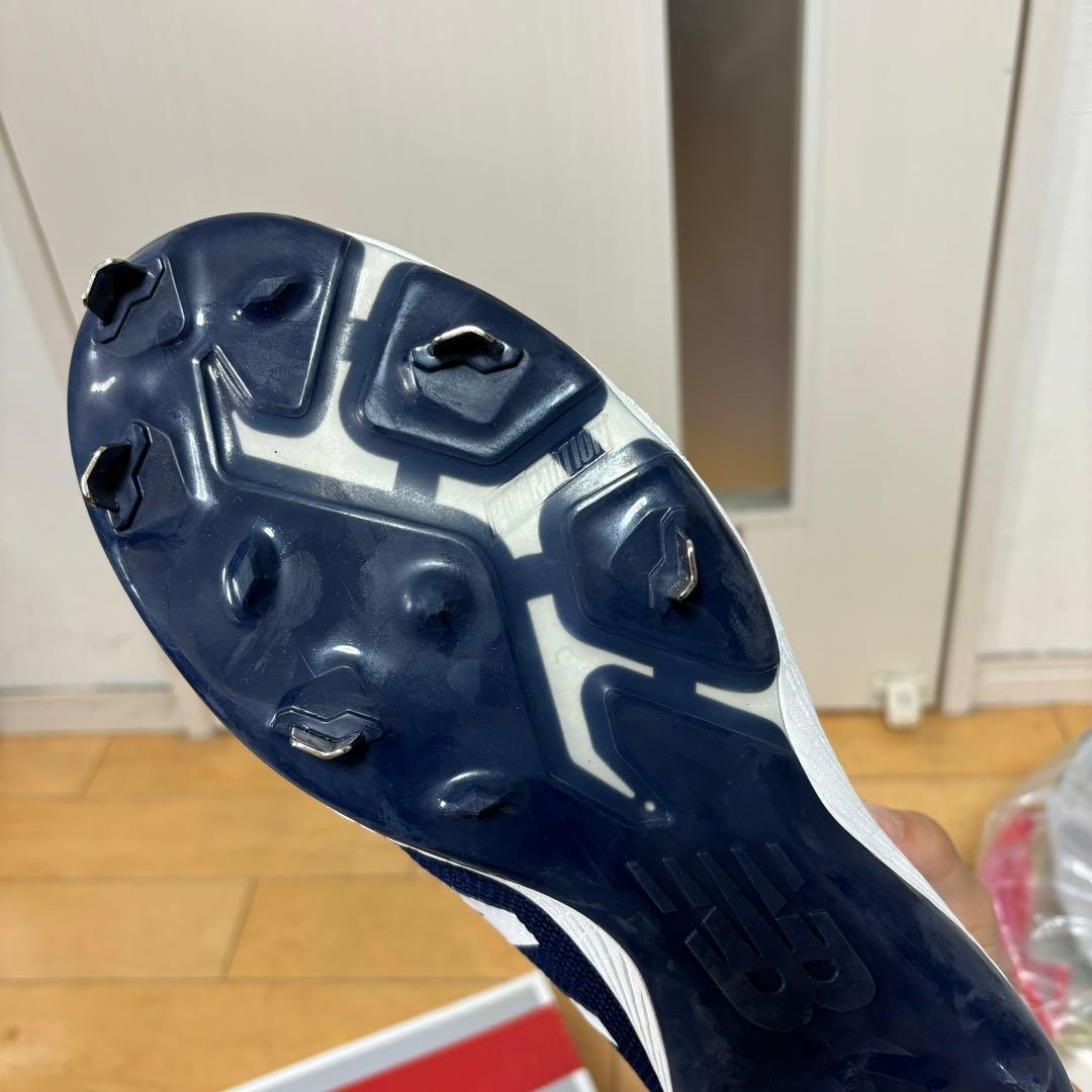 新品未使用 ニューバランス 野球 スパイク 30cm new balance 紺