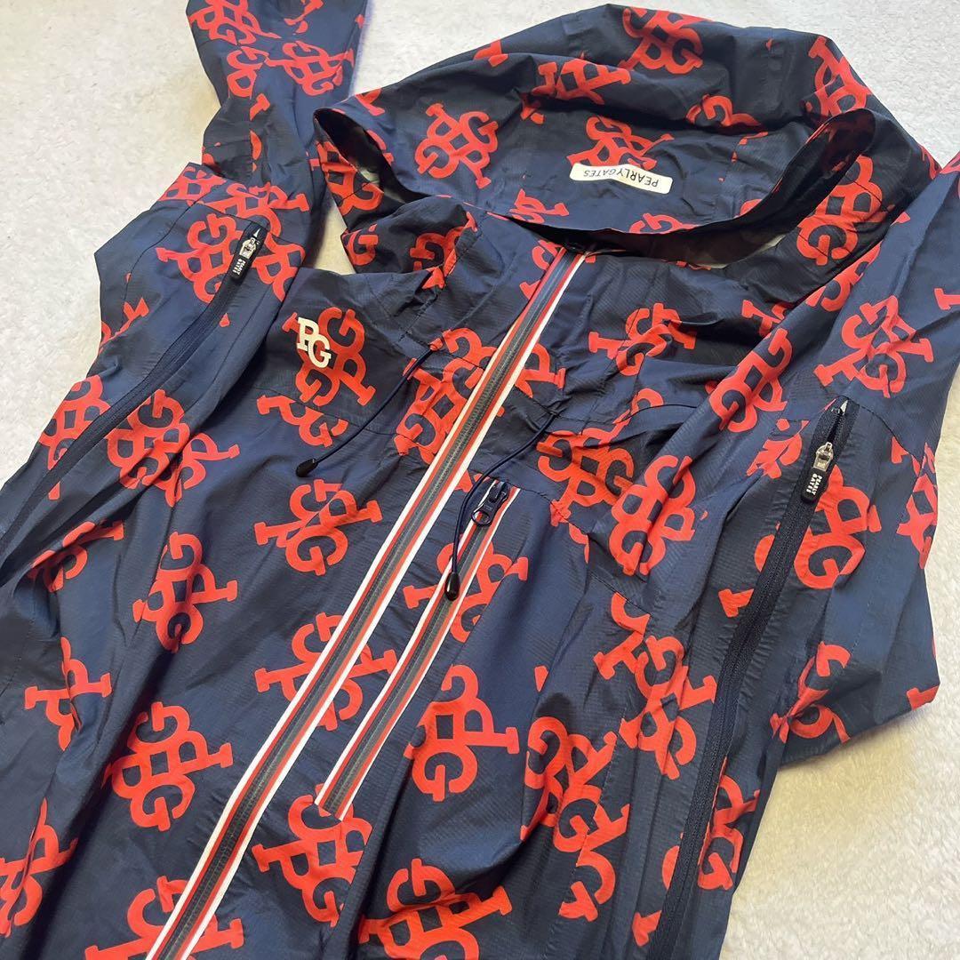 極美品　パーリーゲイツ　セットアップ　PG柄　ジャケット　モノグラム　スカート