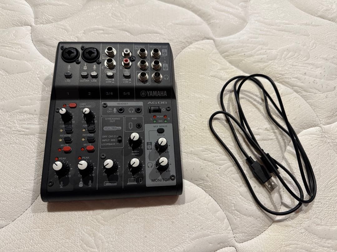 DTM・DAW YAMAHA AG06MK2 B