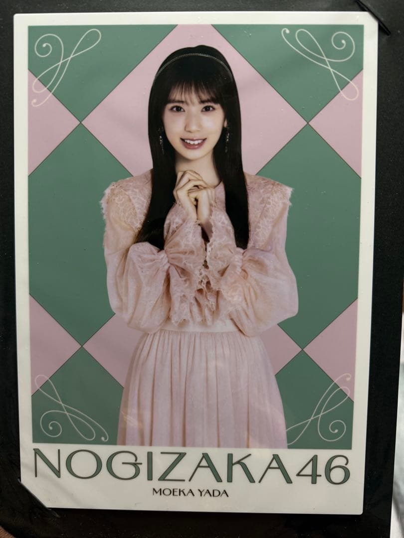 乃木坂46 矢田萌華 セブンイレブン メタルディスプレイ