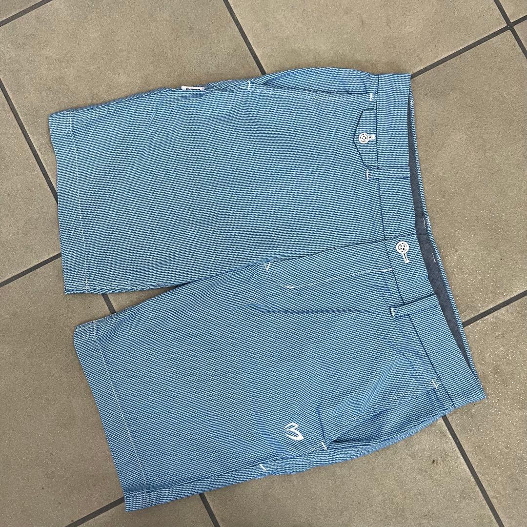 パーリーゲイツ　マスターバニー　セットアップ　メンズ　ゴルフ　シャツ　パンツ M