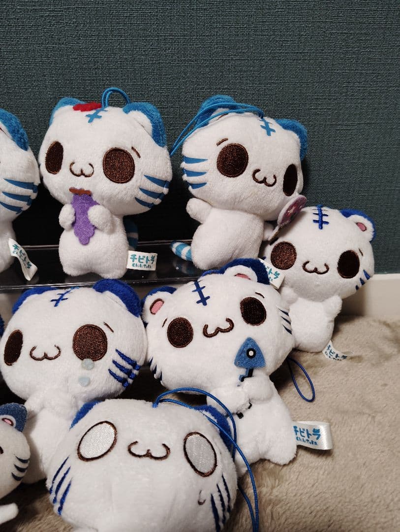 レア　チビトラ　ぬいぐるみ　まとめ売り　秋　夏　白目　涙　マスコット