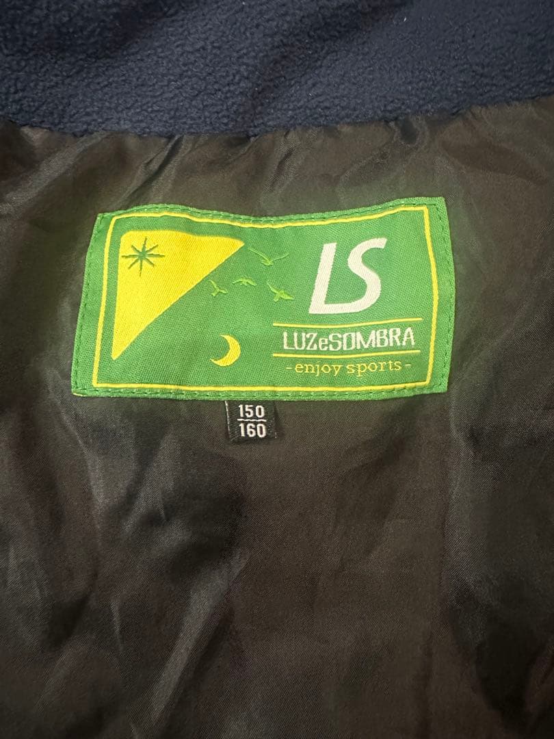 LUZeSOMBRA ジュニアベンチコート 150-160cm ネイビー