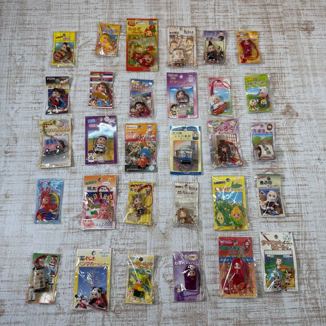 ご当地キューピー　ストラップ　キューピー　150個　まとめ売り