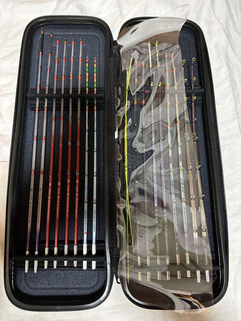 【値下げ】ワカサギ引退穂先セット ケース付き