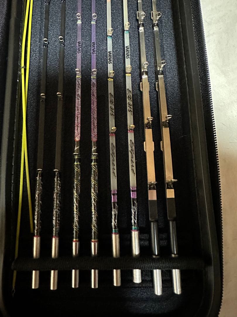 【値下げ】ワカサギ引退穂先セット ケース付き