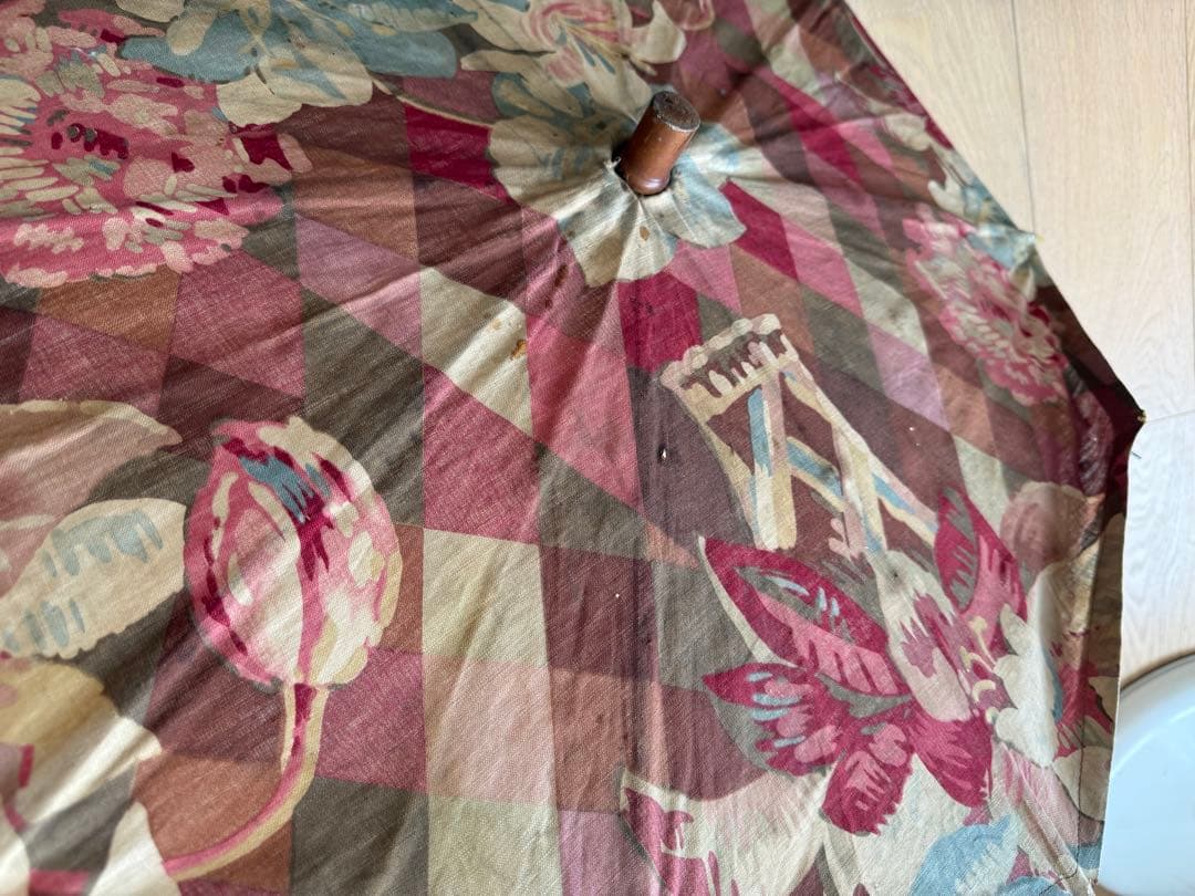 フランスアンティーク子供用花柄日傘