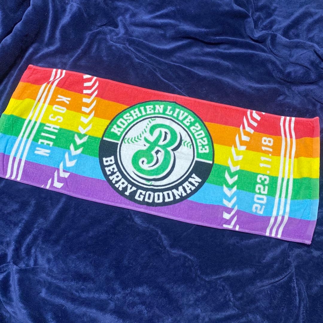 ベリーグッドマン 甲子園 タオル シークレット レインボー