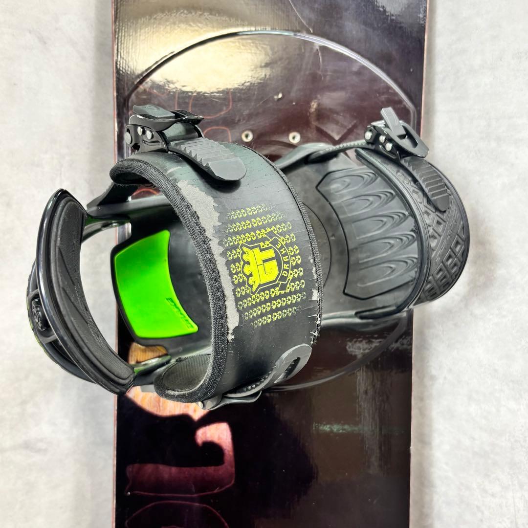 Lib Tech スノーボード 155cm DRAKE ビンディング Lサイズ