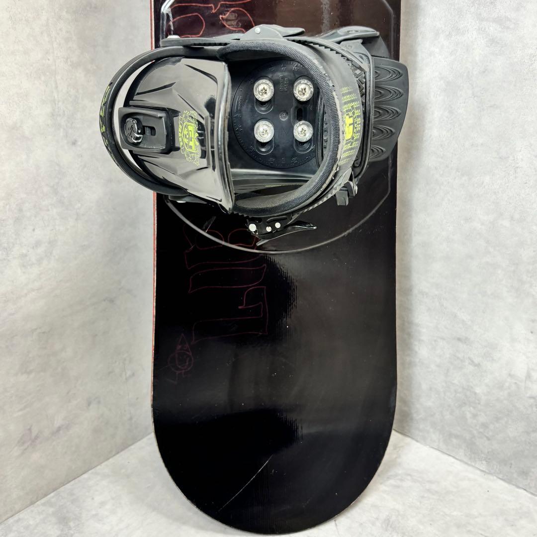 Lib Tech スノーボード 155cm DRAKE ビンディング Lサイズ