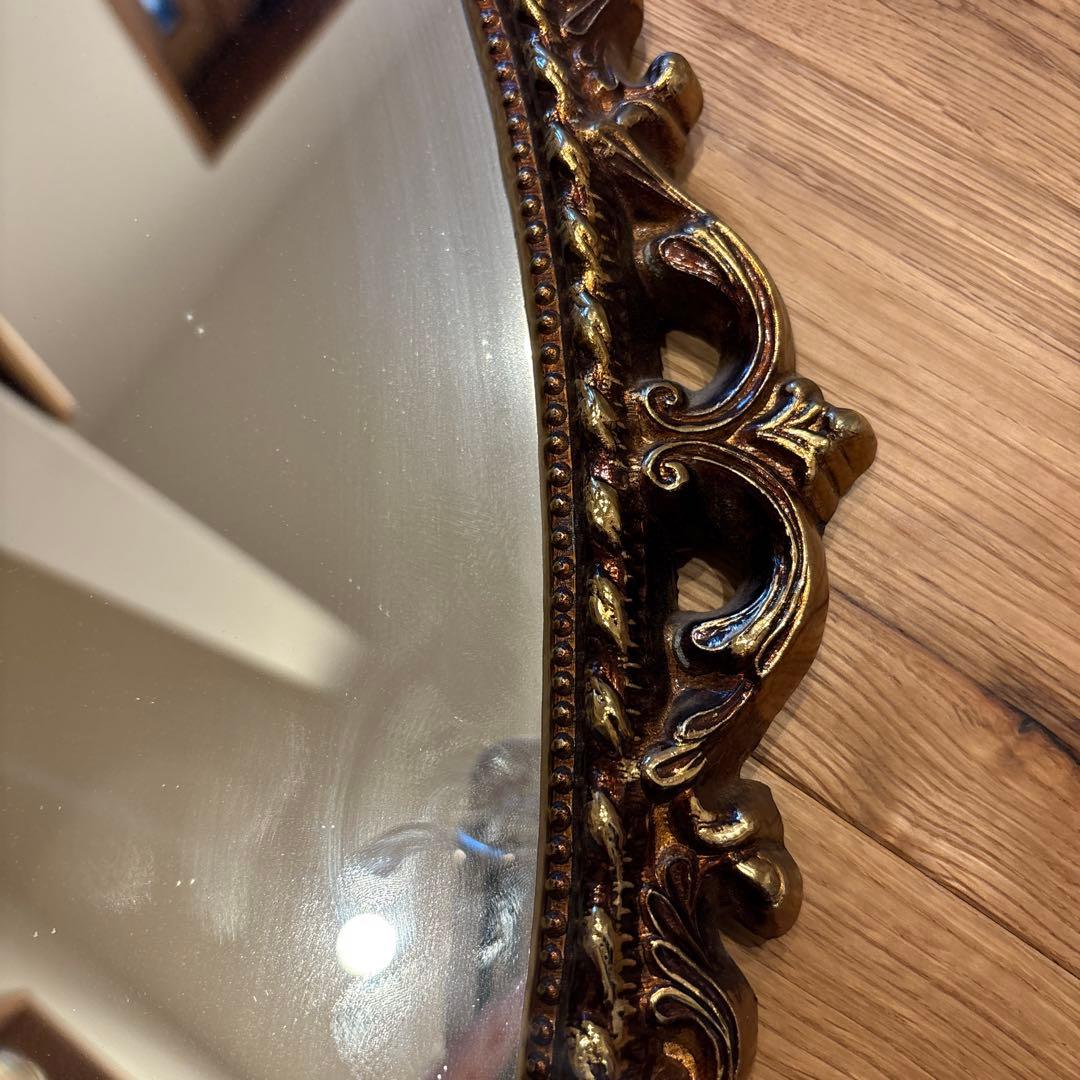 アンティークミラー　ヴィンテージ　壁掛け　鏡